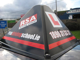 Student Driving Lesson with the RSA